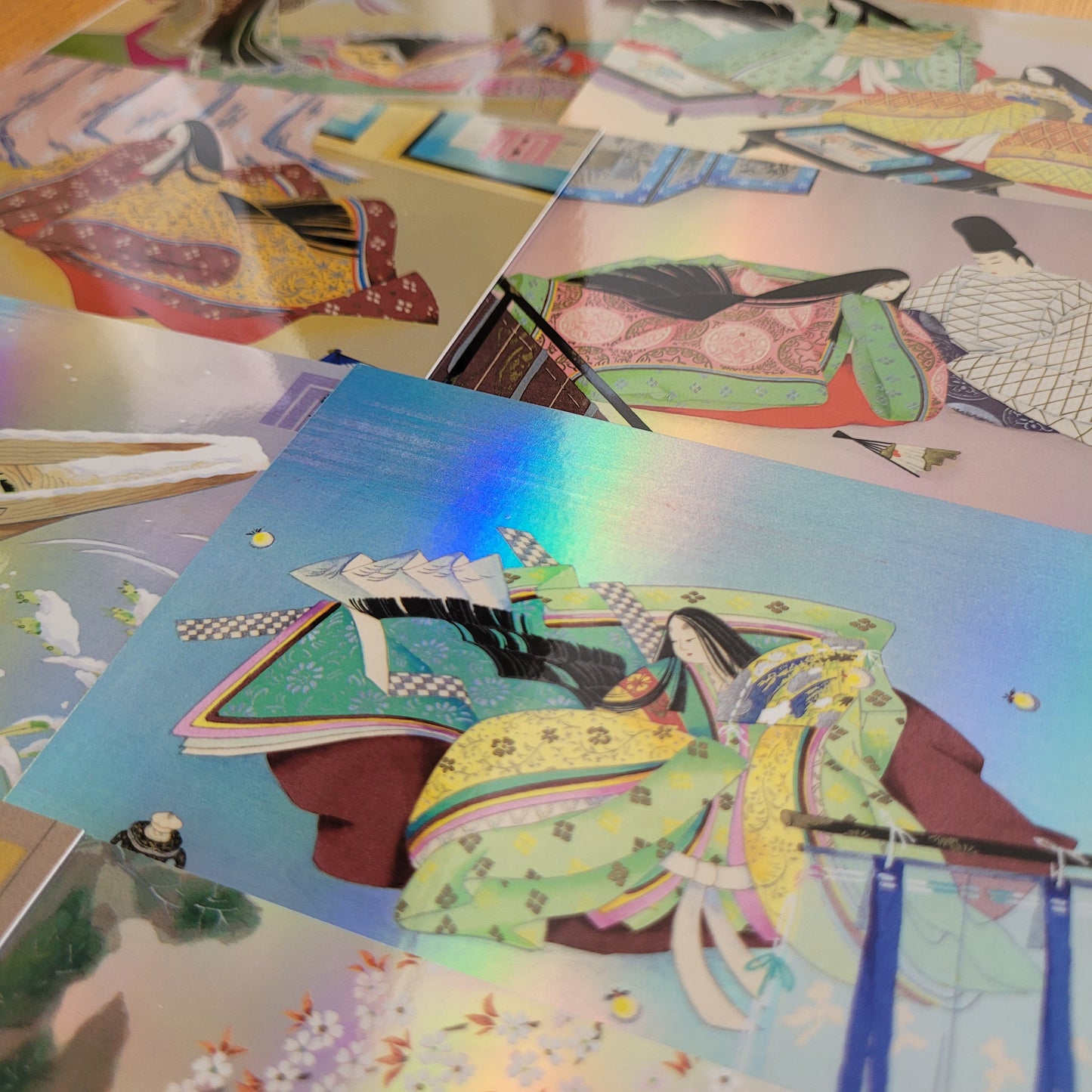 Genji Monogatari - Pocztówka z refleksami