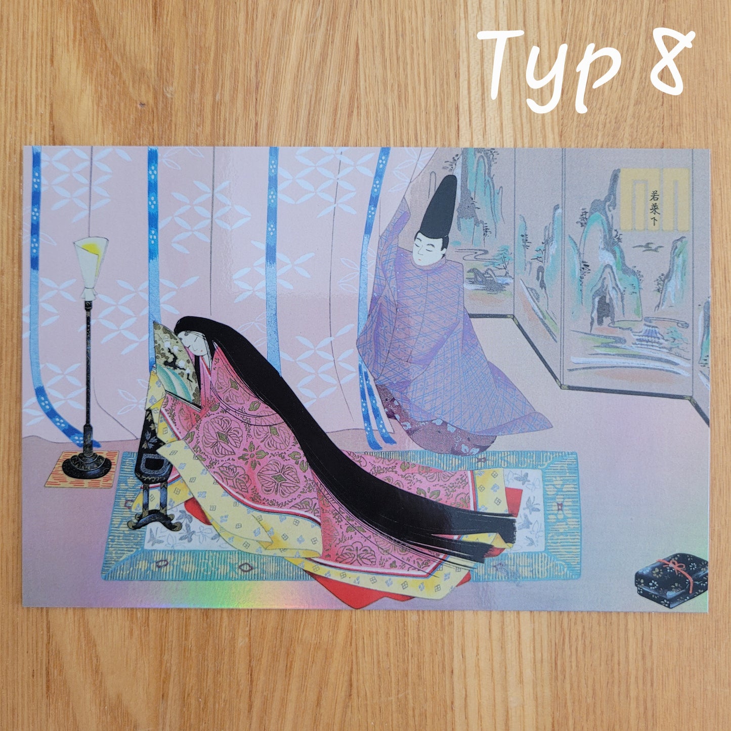 Genji Monogatari - Pocztówka z refleksami