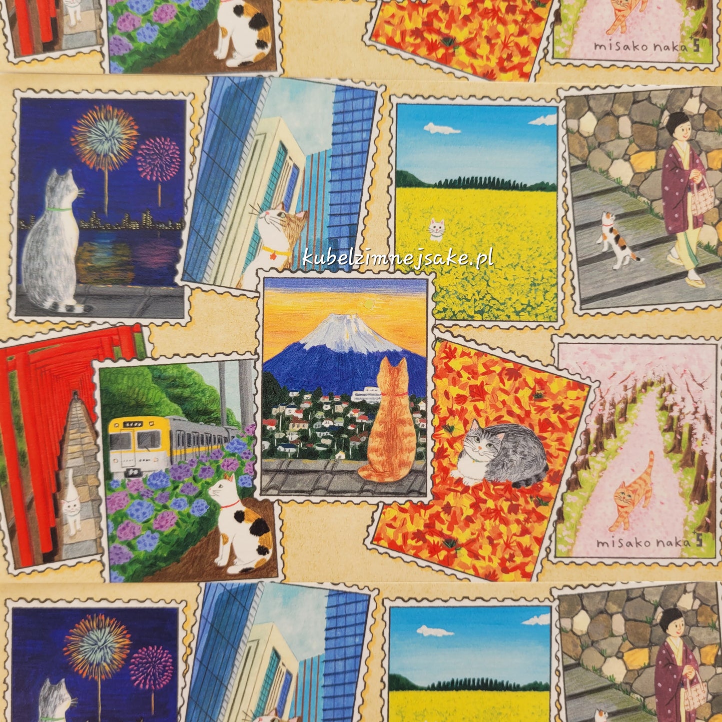 Kotkowe Pocztówki z Japonii