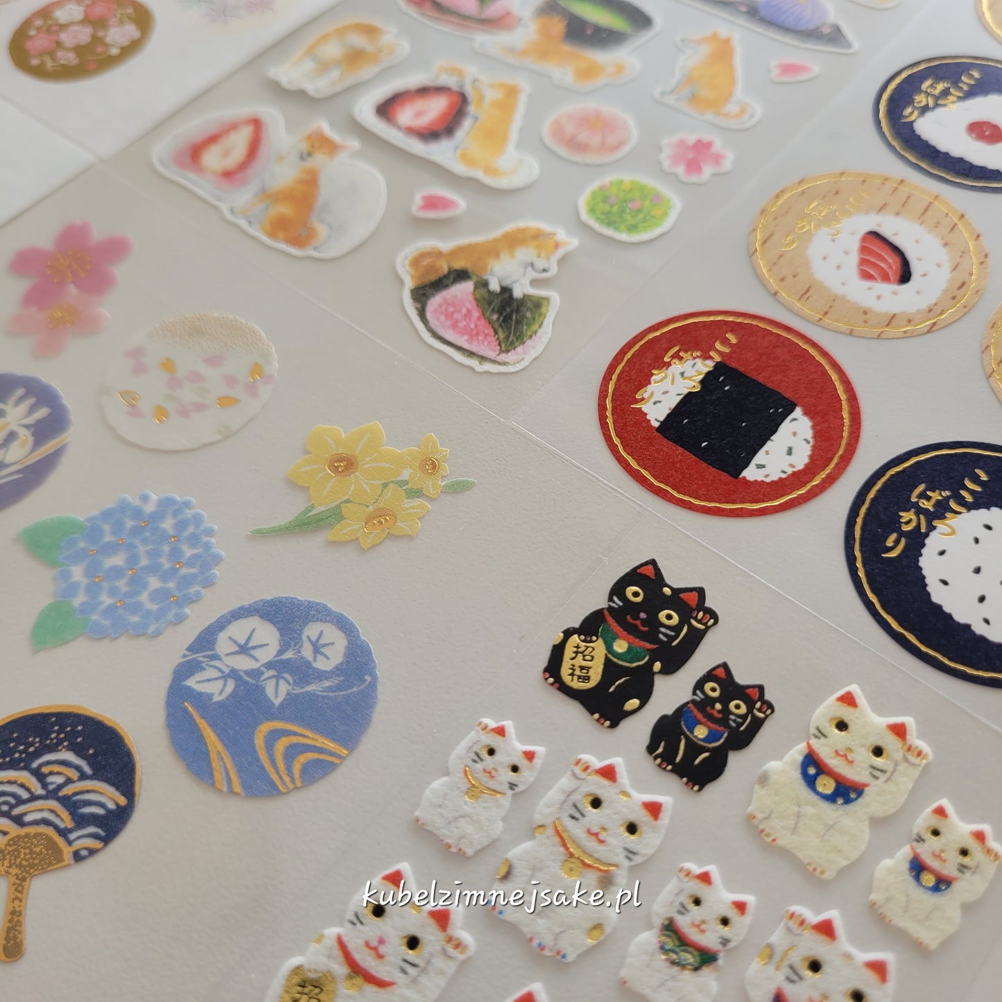 Ozdobne Naklejki z Japonii
