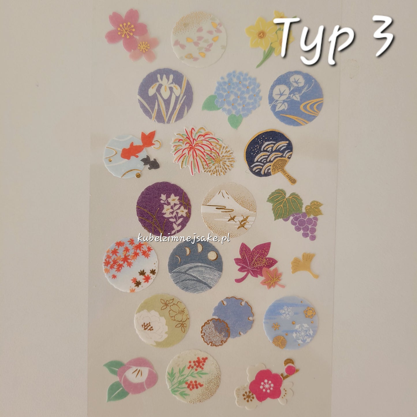 Ozdobne Naklejki z Japonii