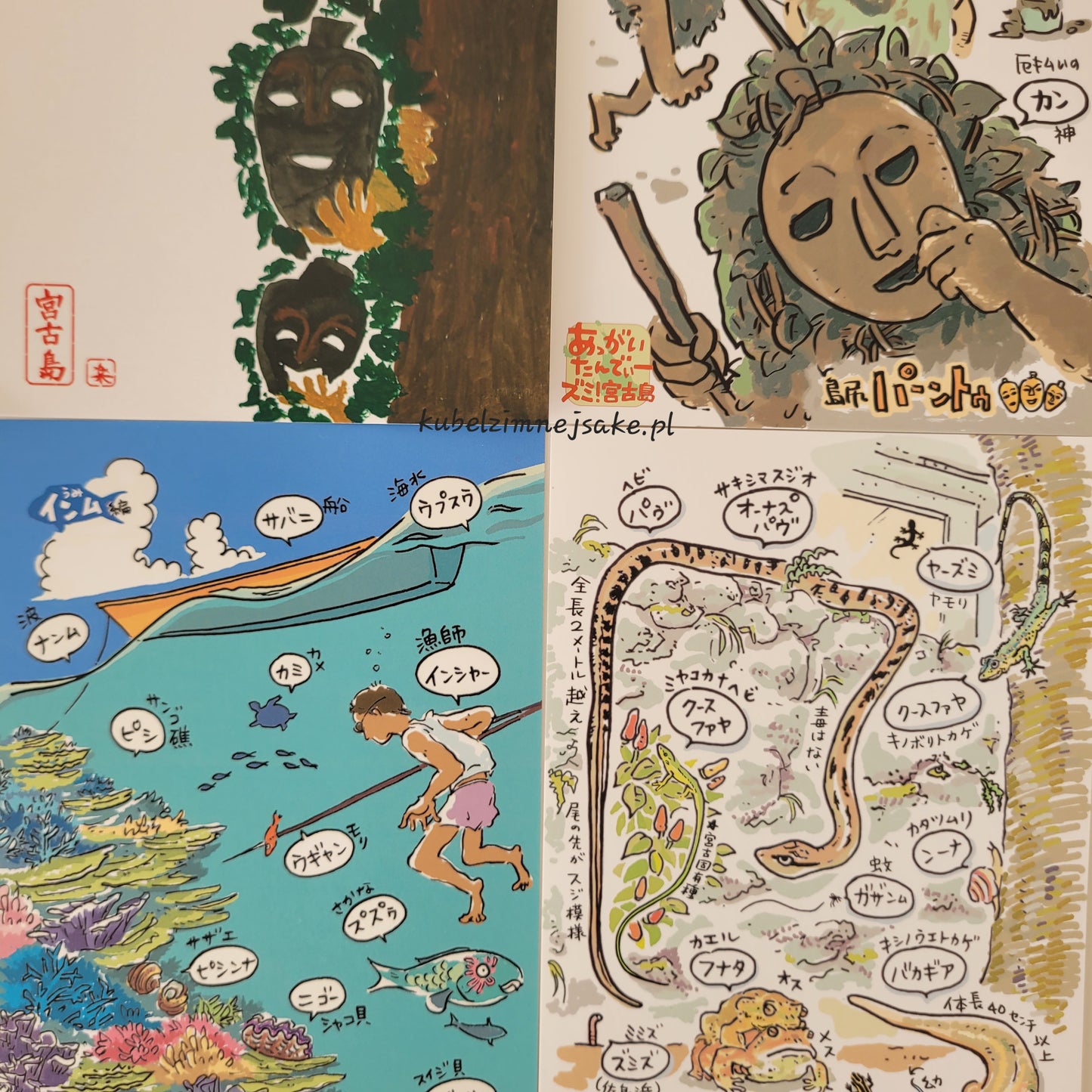 Okinawa | Pocztówki z Wyspy Miyako - Folklor