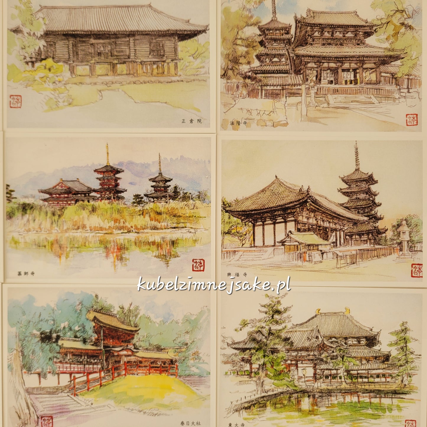 Nara - Pocztówka Dziedzictwo Kulturowe