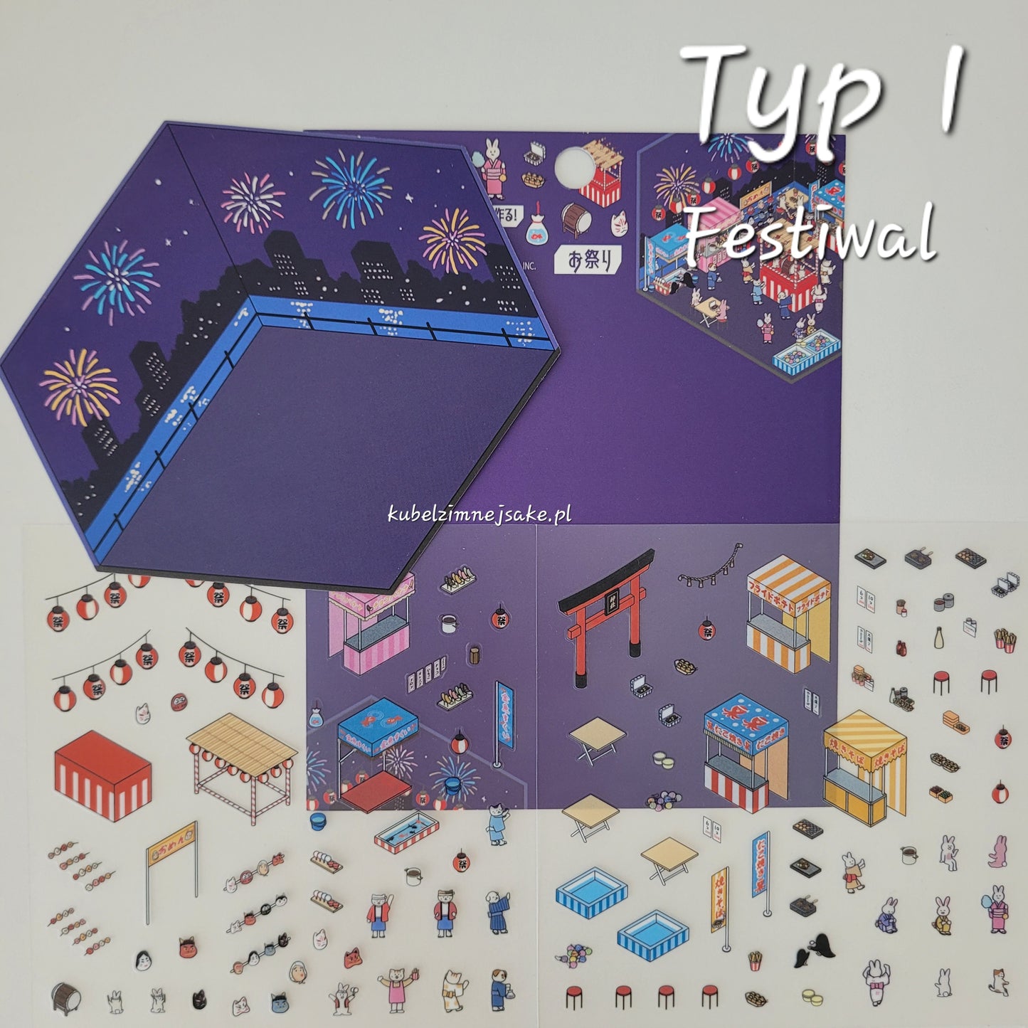 Miniaturki z Naklejek - Japonia na co dzień