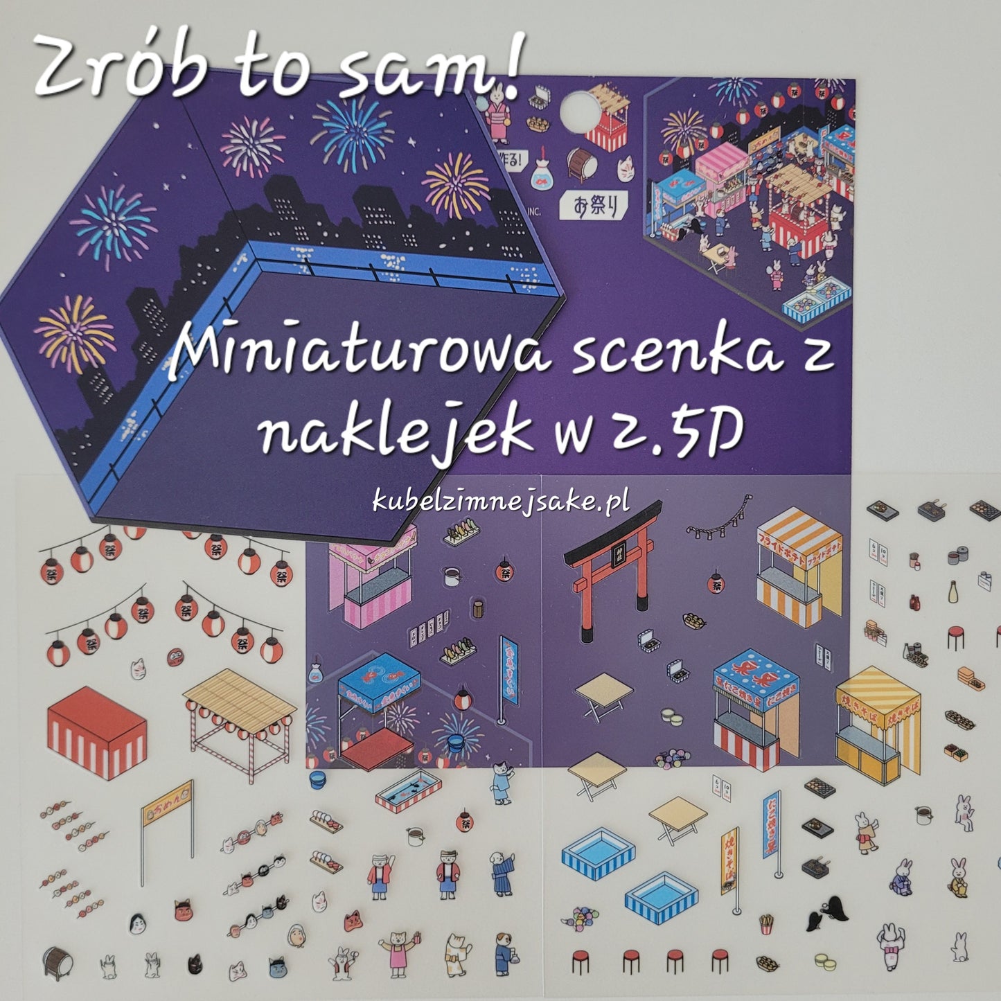 Miniaturki z Naklejek - Japonia na co dzień