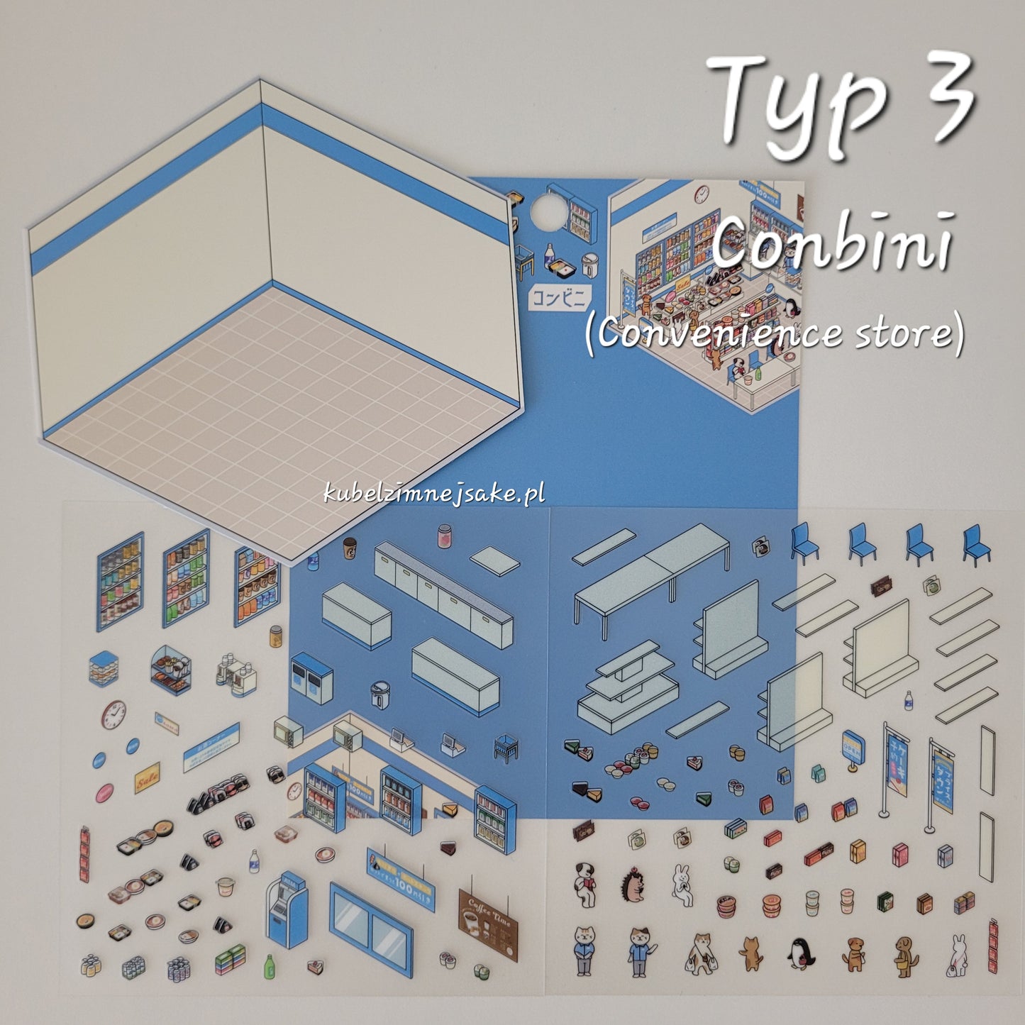 Miniaturki z Naklejek - Japonia na co dzień