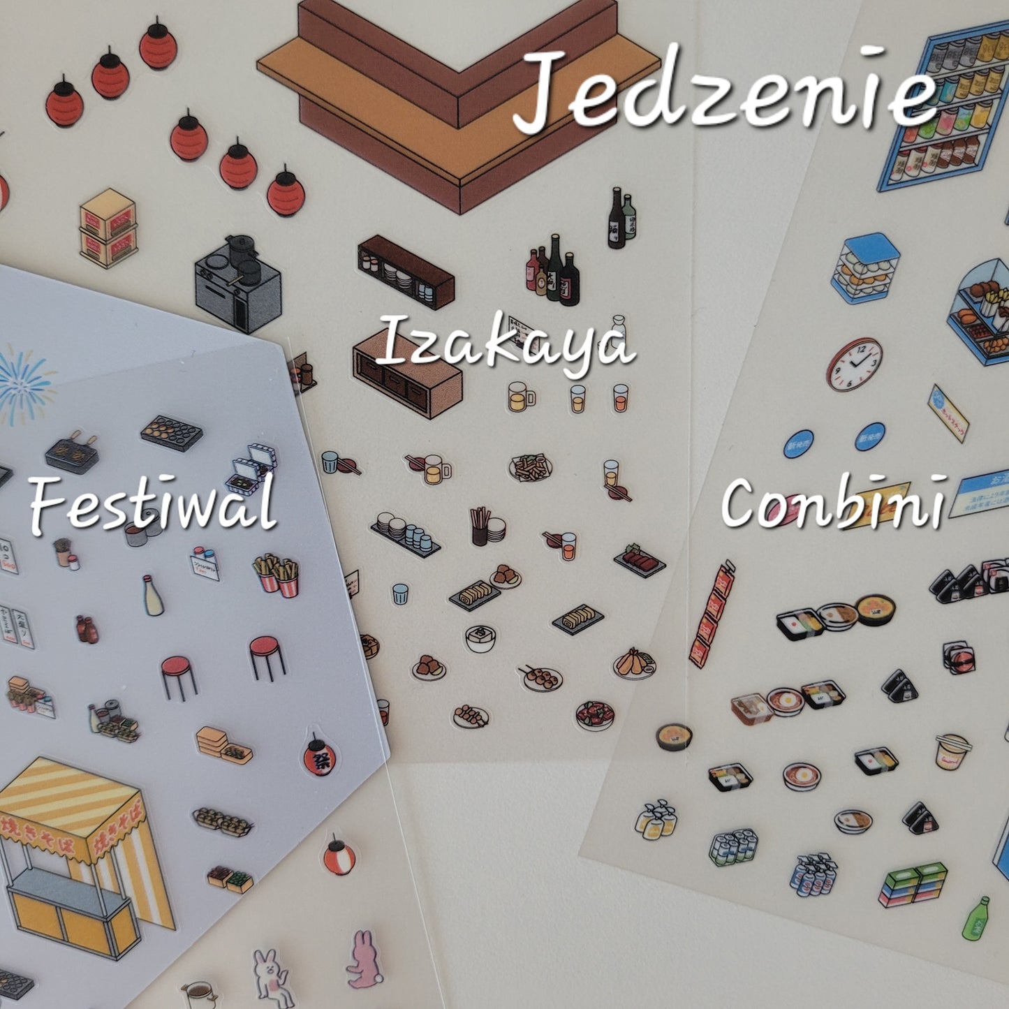 Miniaturki z Naklejek - Japonia na co dzień