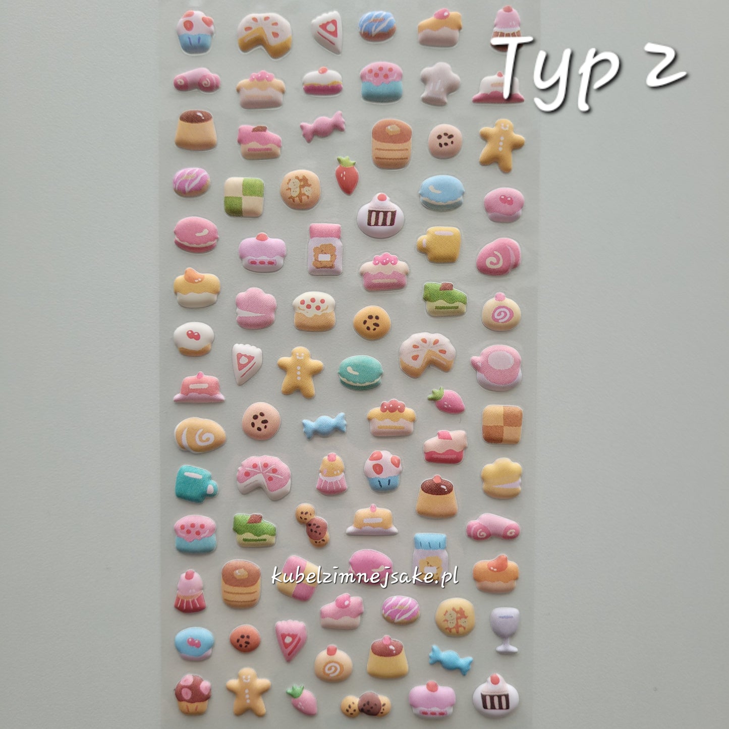 Wypukłe Mini Naklejki