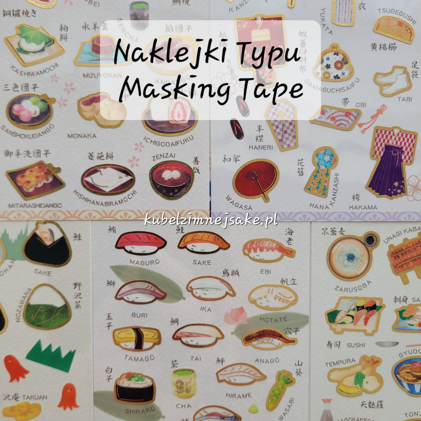 *Popularne* Naklejki Typu Masking Tape