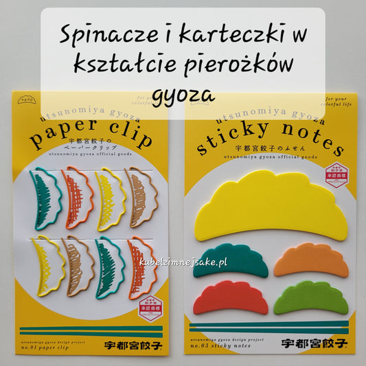 Biurowe Pierożki Gyoza | Spinacze i Karteczki Samoprzylepne