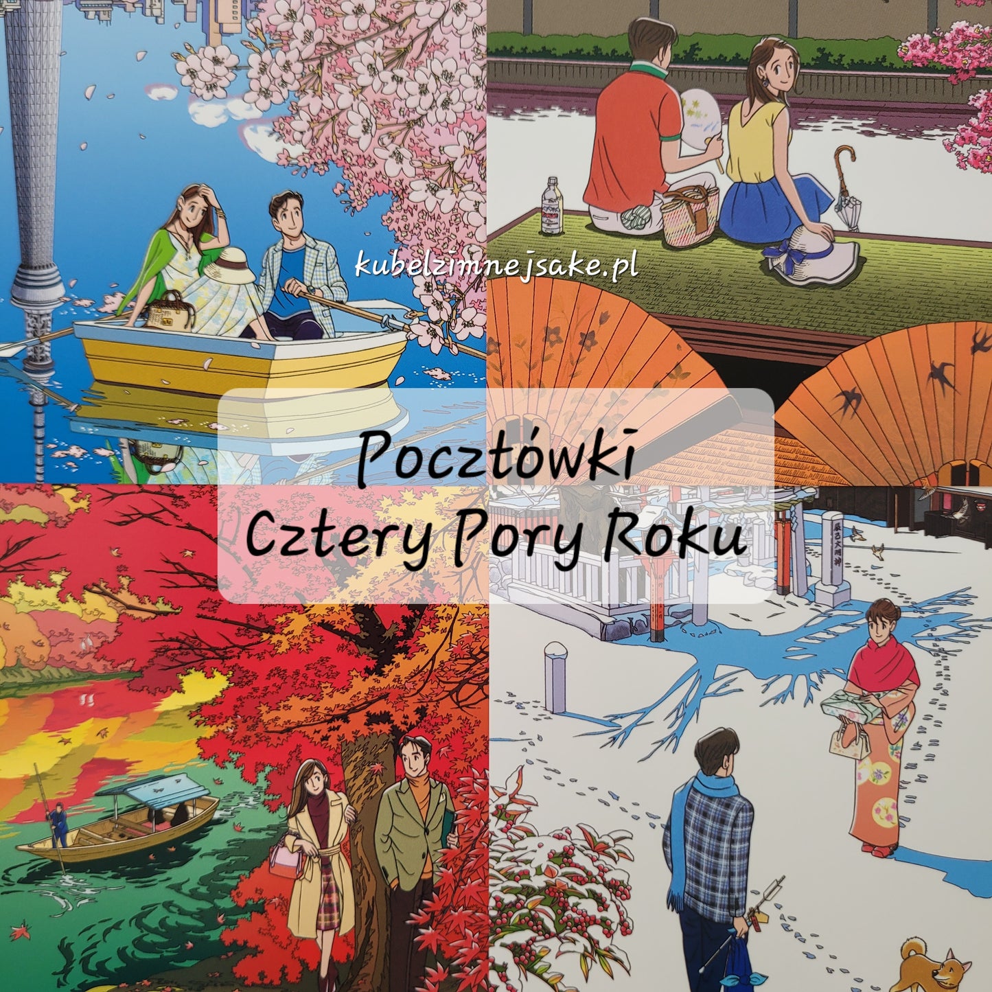 *Na Każdy Sezon* Seizo Watase | Pocztówki "Cztery Pory Roku"
