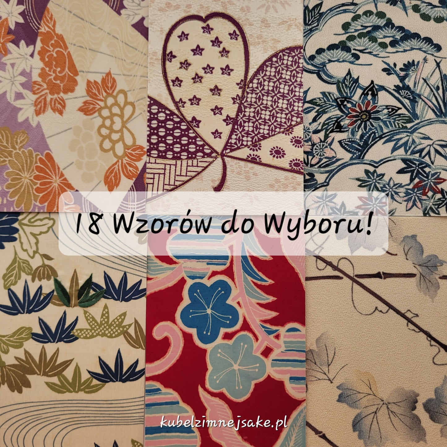 *Nowość* Pocztówki Tkaninowe z Kimona | Iwate
