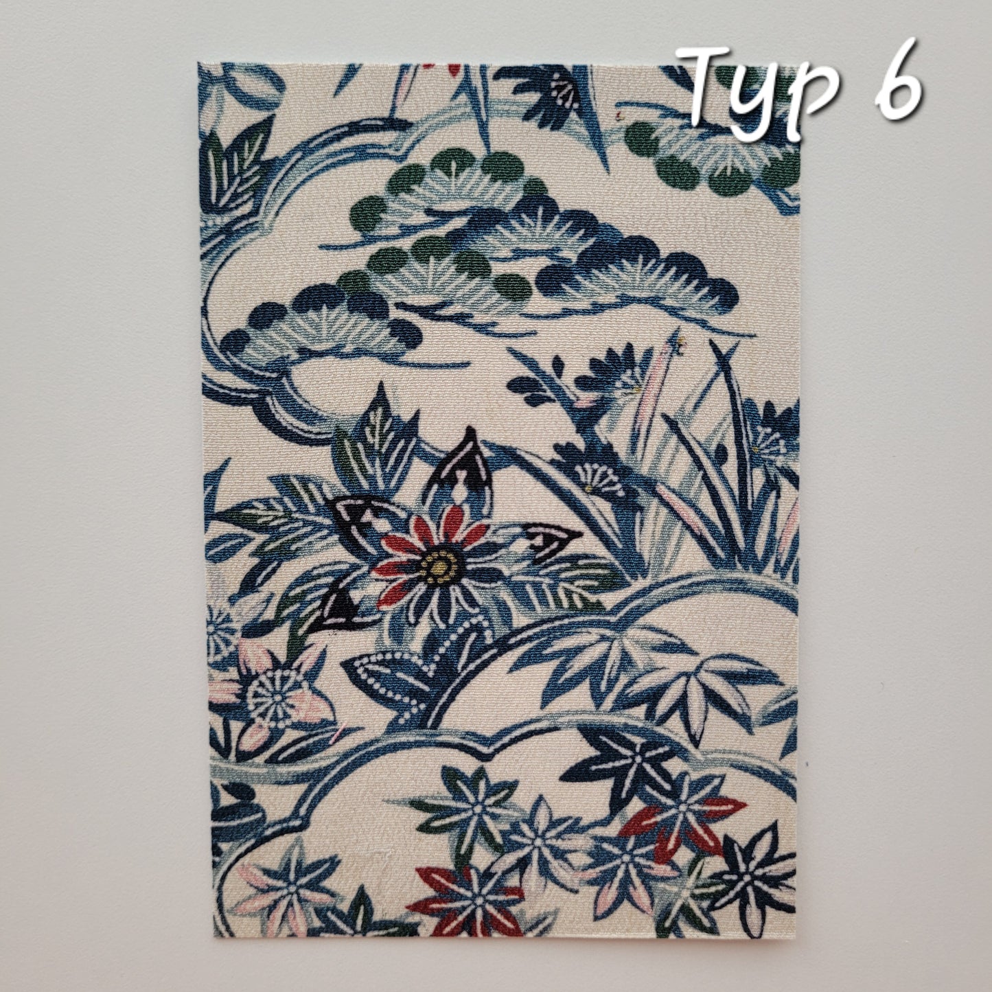 *Nowość* Pocztówki Tkaninowe z Kimona | Iwate