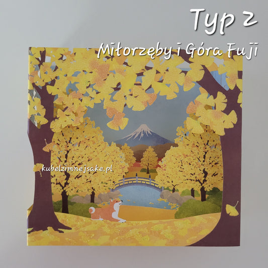 *Ostatnia Sztuka* Jesienne Kartki Rozkładane z Japonii
