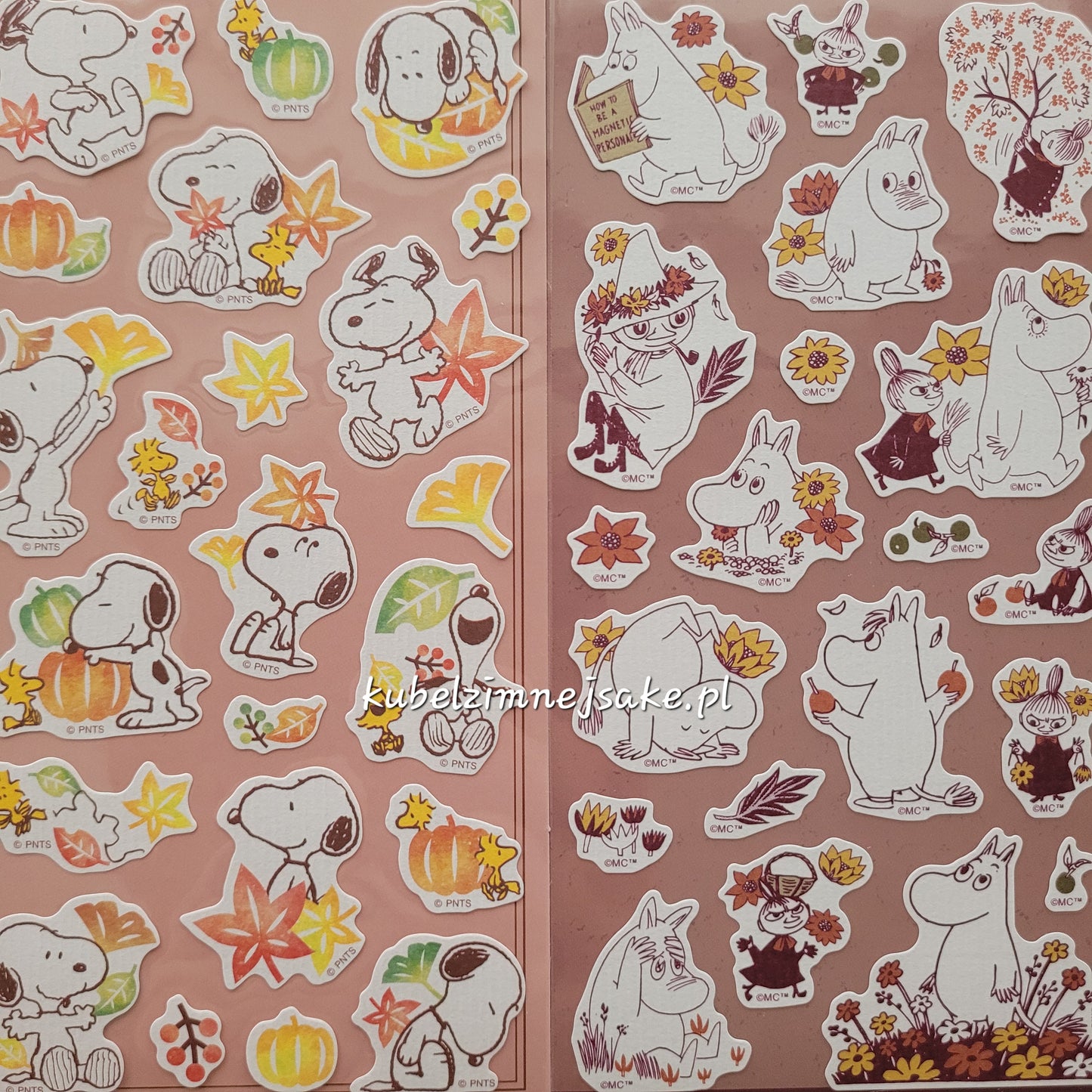*Nowość* Jesienne Naklejki z Japonii