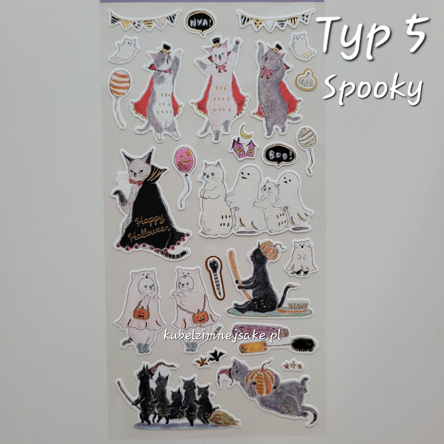 *Nowość* Jesienne Naklejki z Japonii