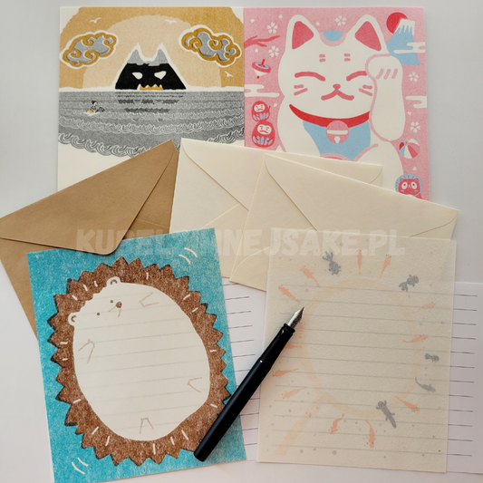 **Nowość* Kawaii Papier Listowy z Japonii