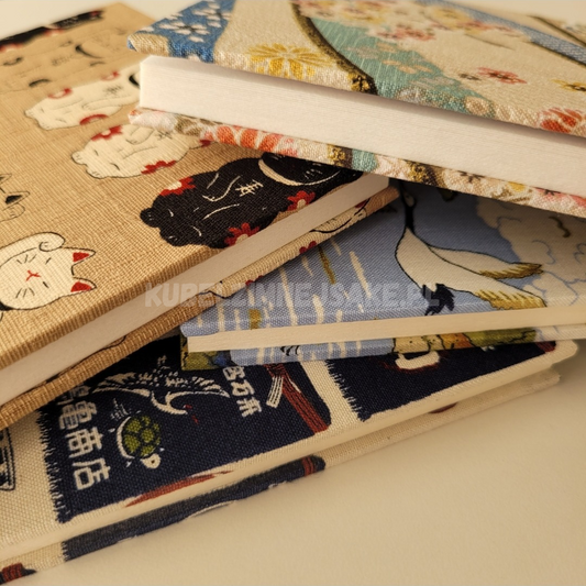 *Na Prezent* Zeszyt Handmade z Papieru Washi | Pamiętnik | Kolekcjonowanie Pieczątek | Goshuin