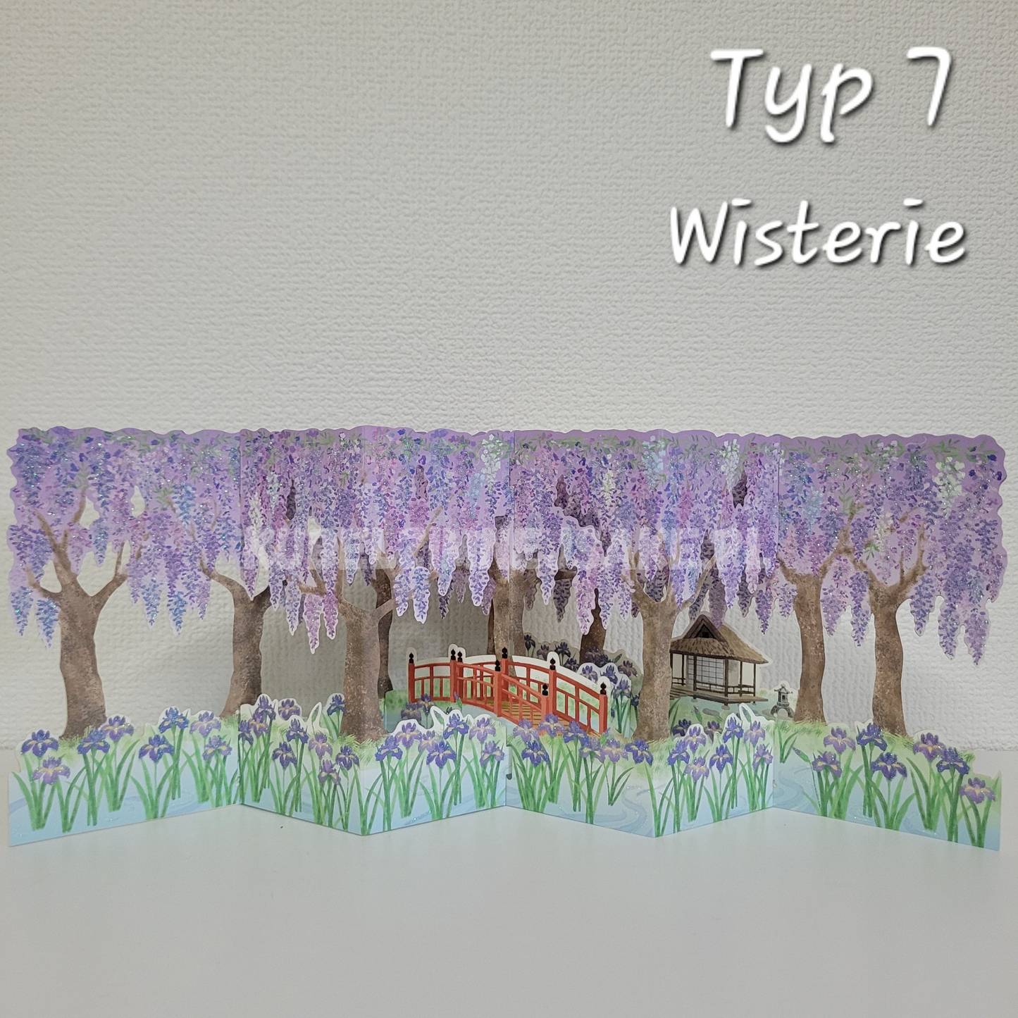 *Wiosna* Wiosenne Kartki Rozkładane z Japonii | Kwitnące Wiśnie, Śliwy i Wisterie