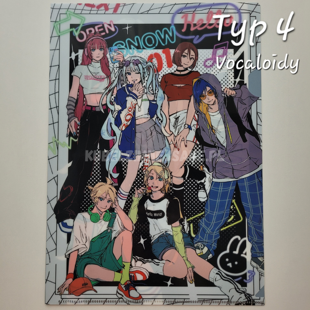 *Hokkaido* Foldery A4 z Vocaloidami