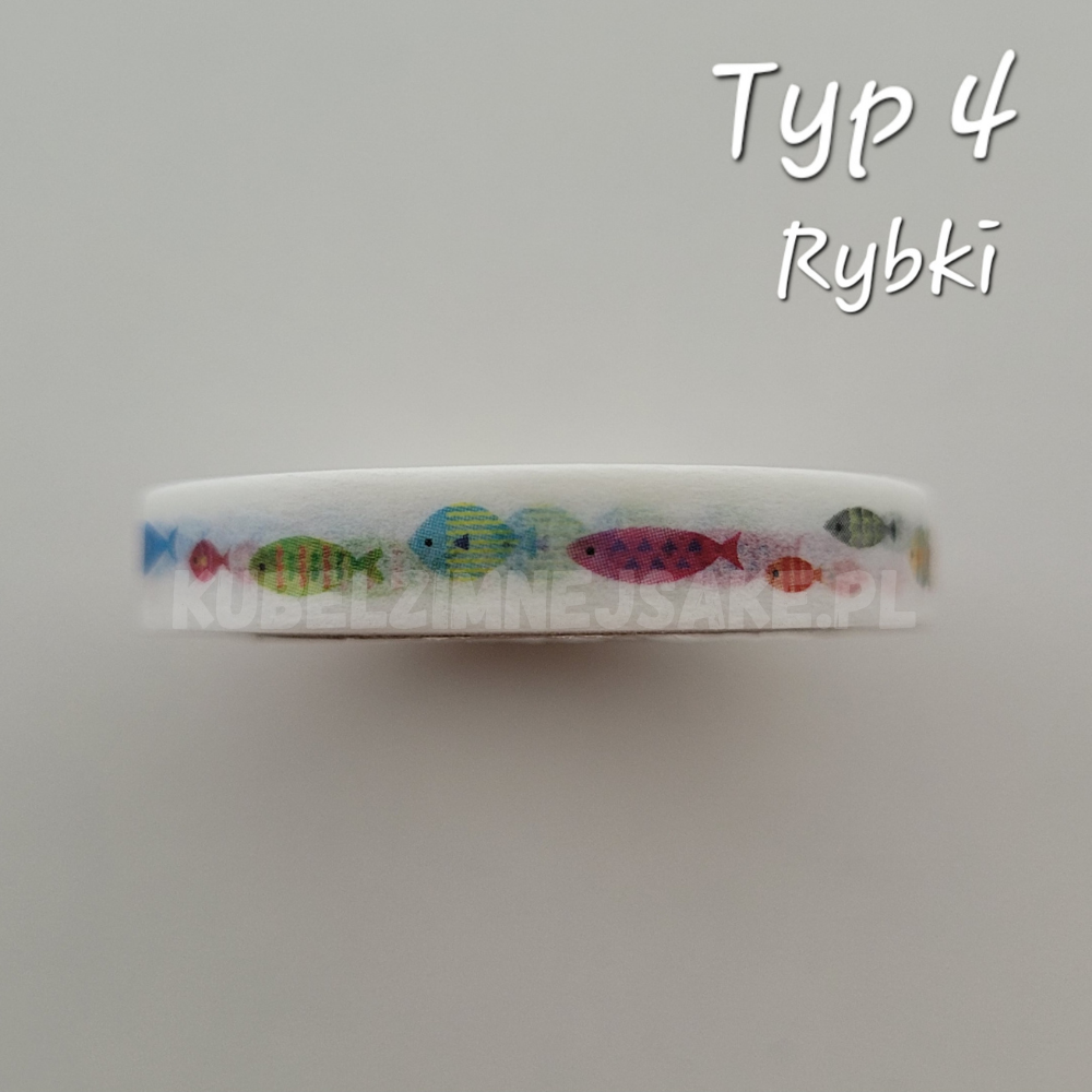 **Nowość* Ozdobna Taśma Washi Slim | Washi Tape z Japonii