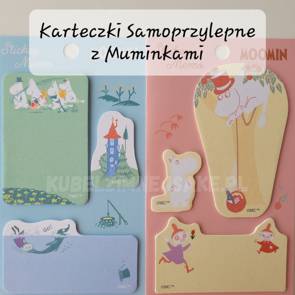 **Nowość* Karteczki Samoprzylepne z Muminkami
