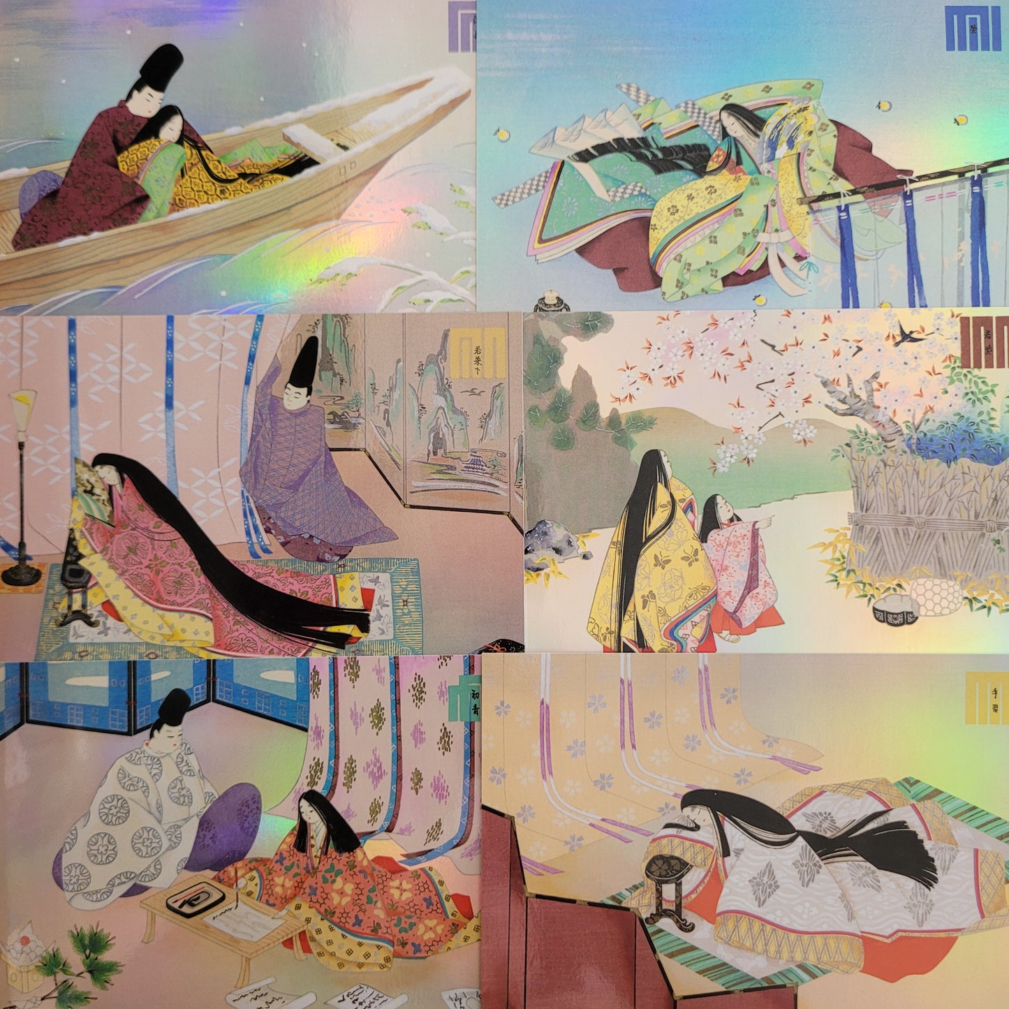 Genji Monogatari - Pocztówka z refleksami