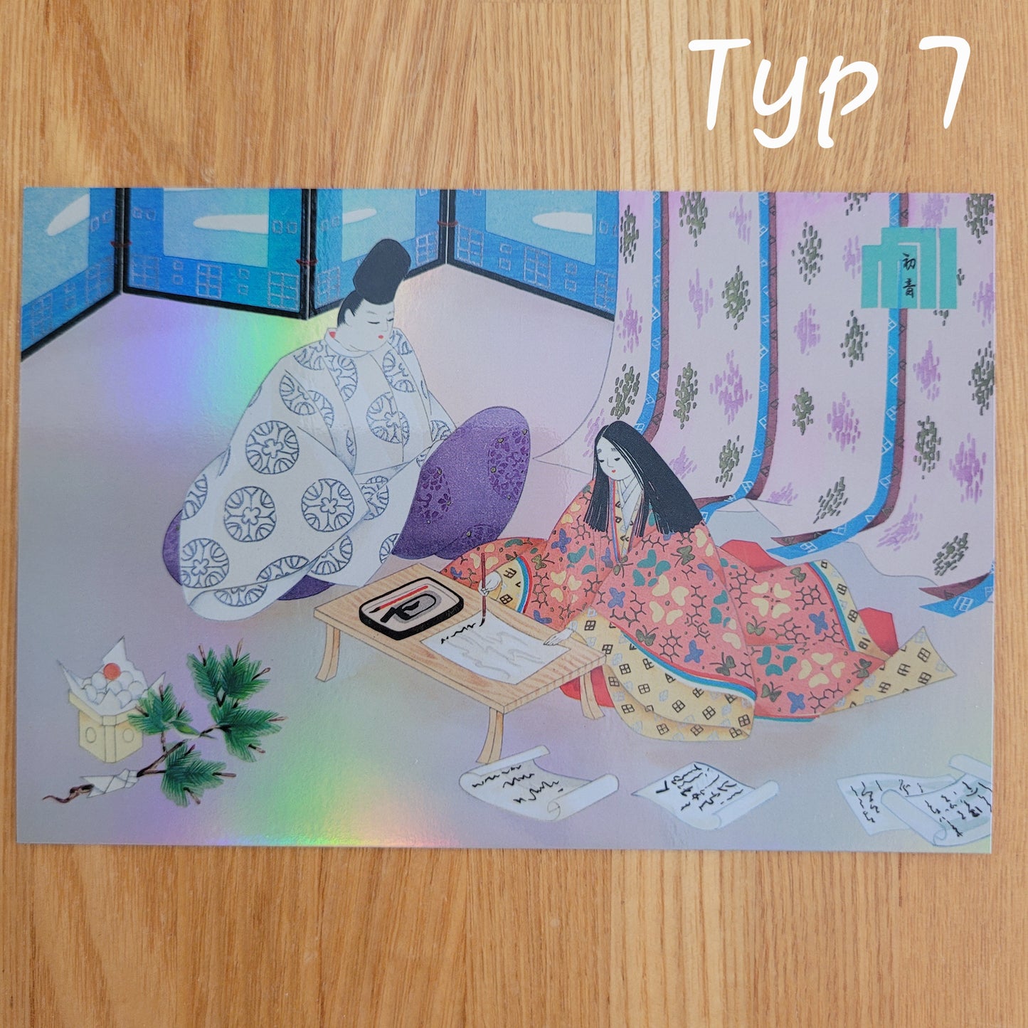 Genji Monogatari - Pocztówka z refleksami