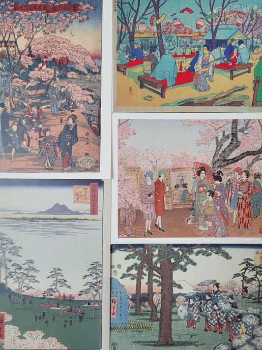 Sakura | Pocztówka Retro