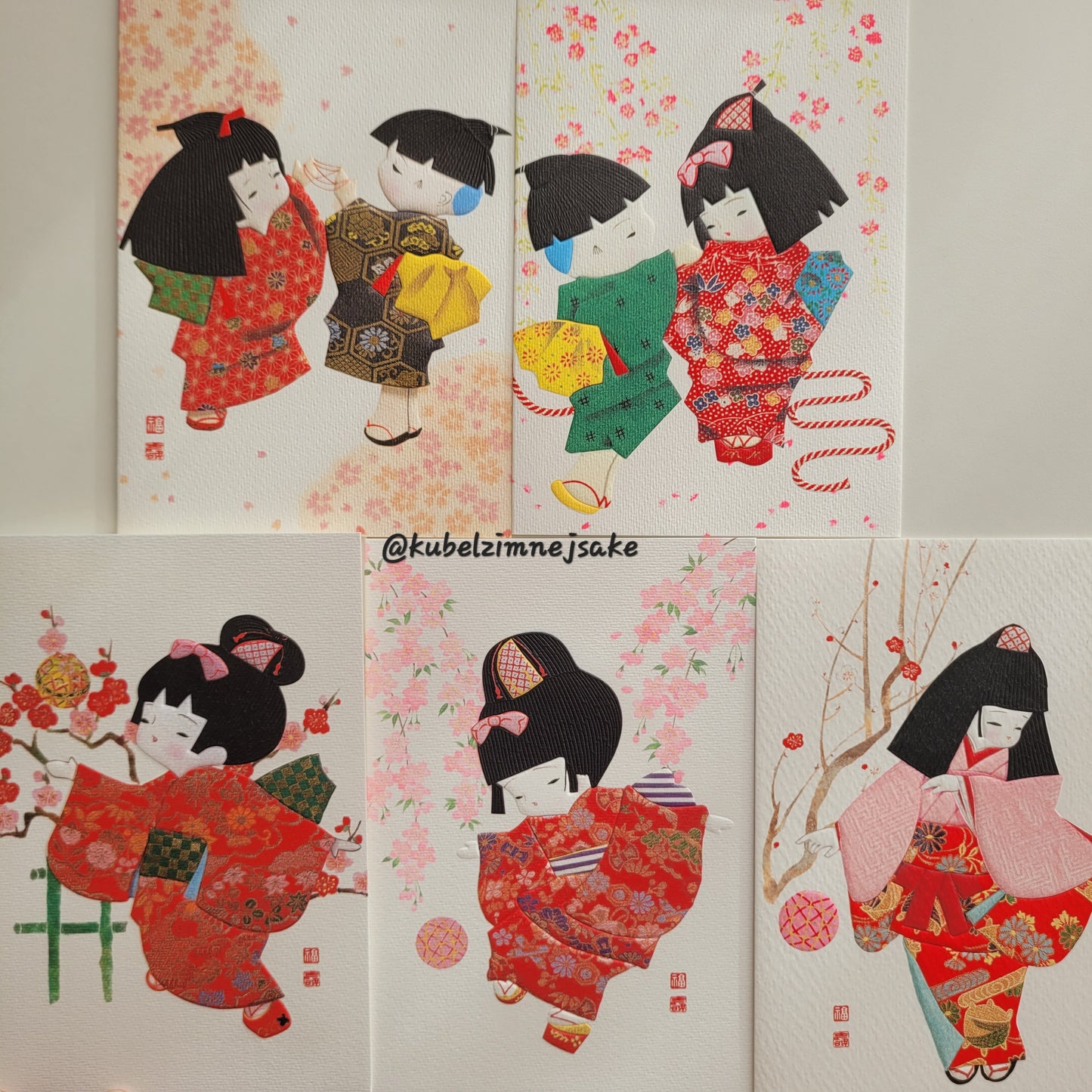 Kartka Okolicznościowa z Japonii - Urodziny, Imieniny