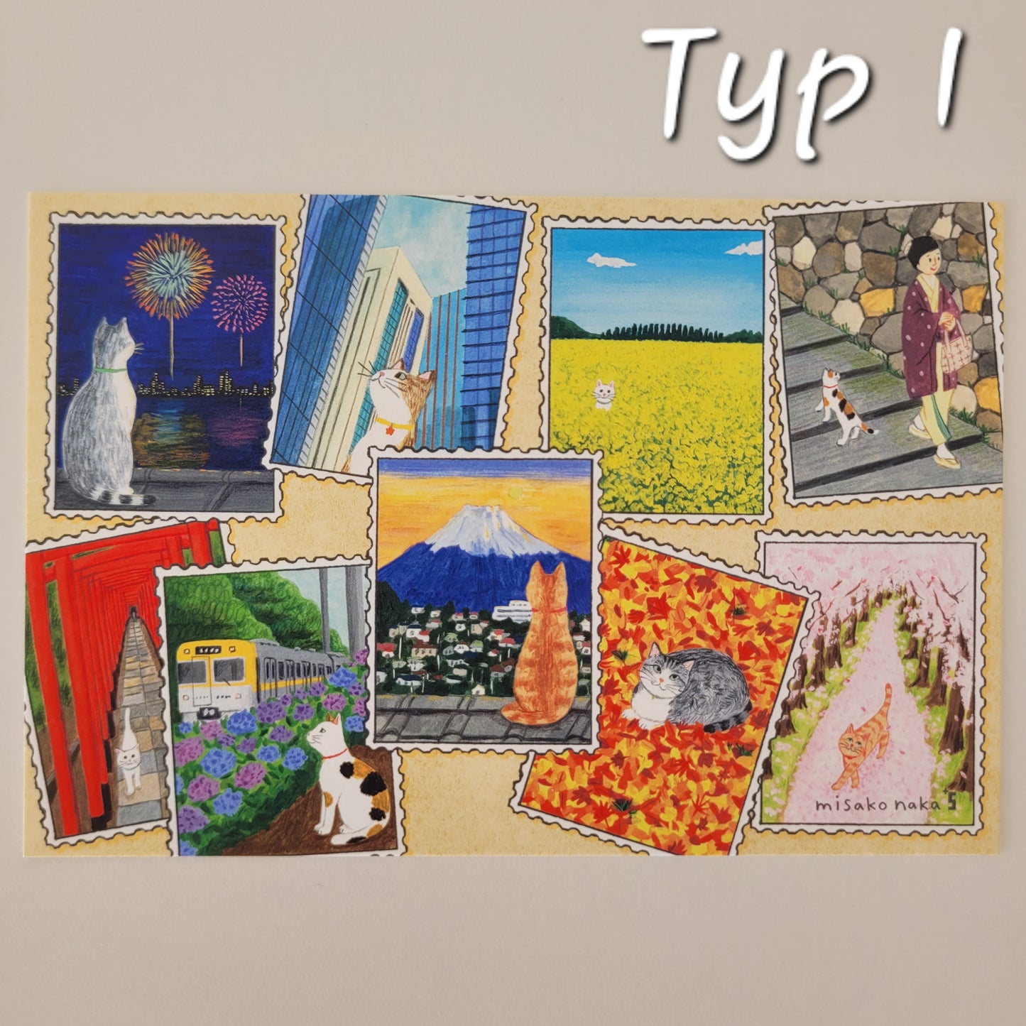 Kotkowe Pocztówki z Japonii