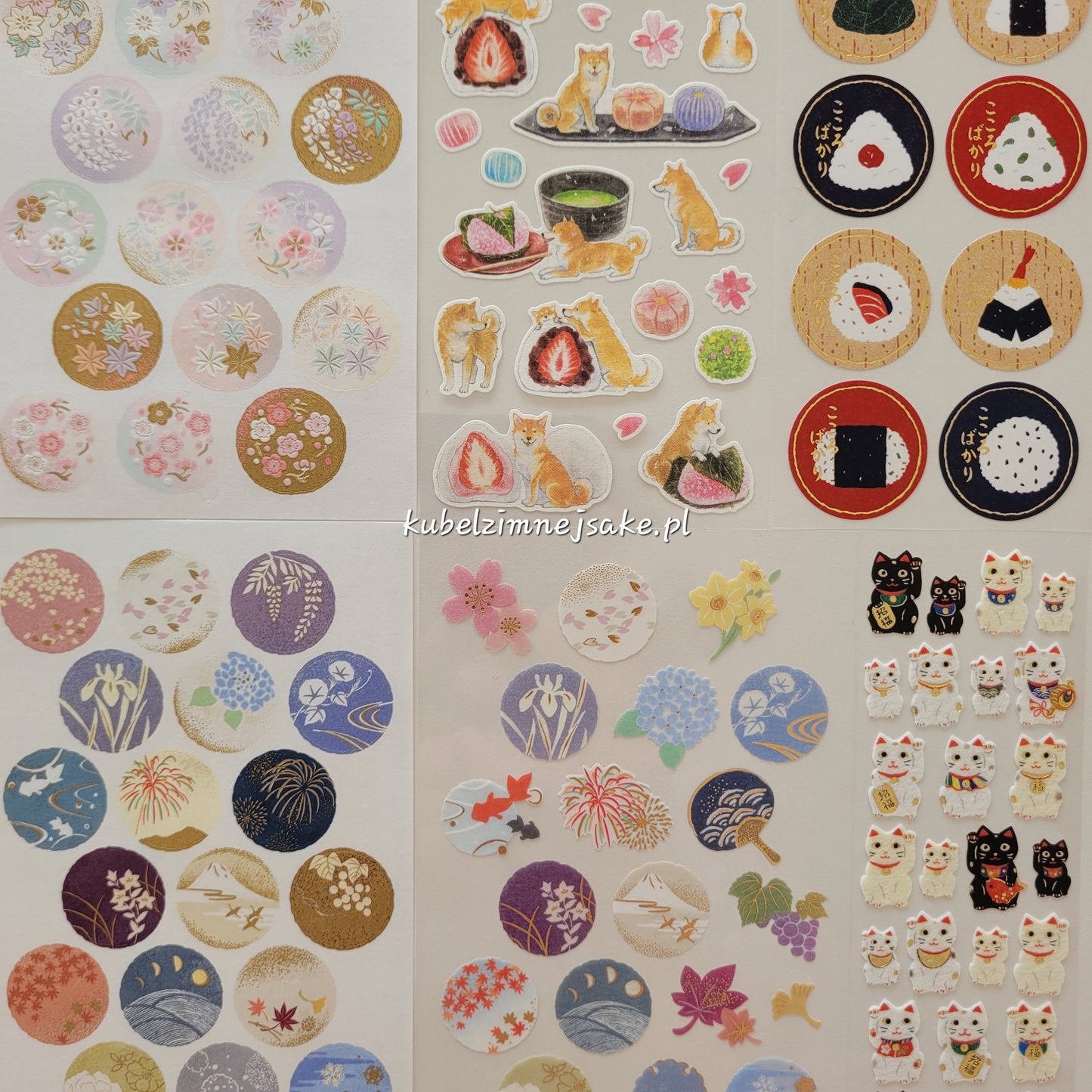Ozdobne Naklejki z Japonii