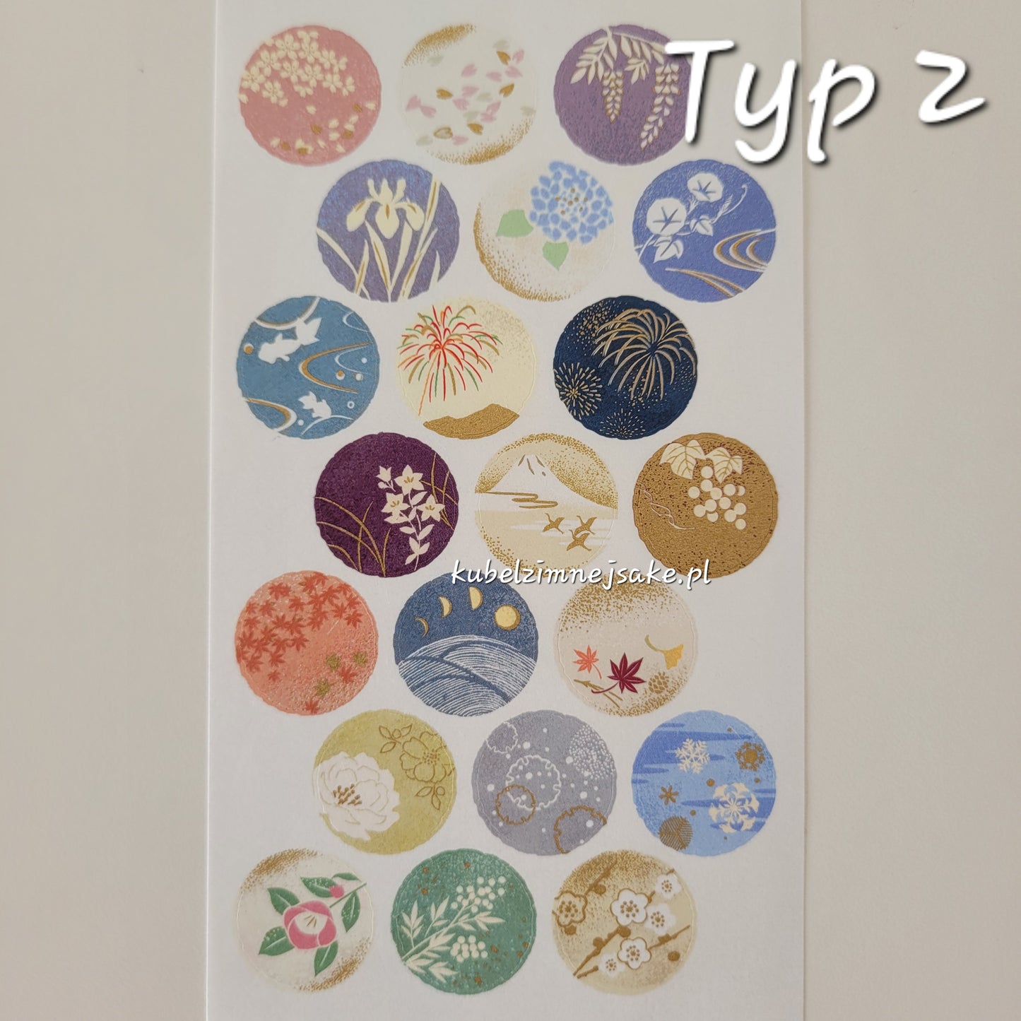 Ozdobne Naklejki z Japonii