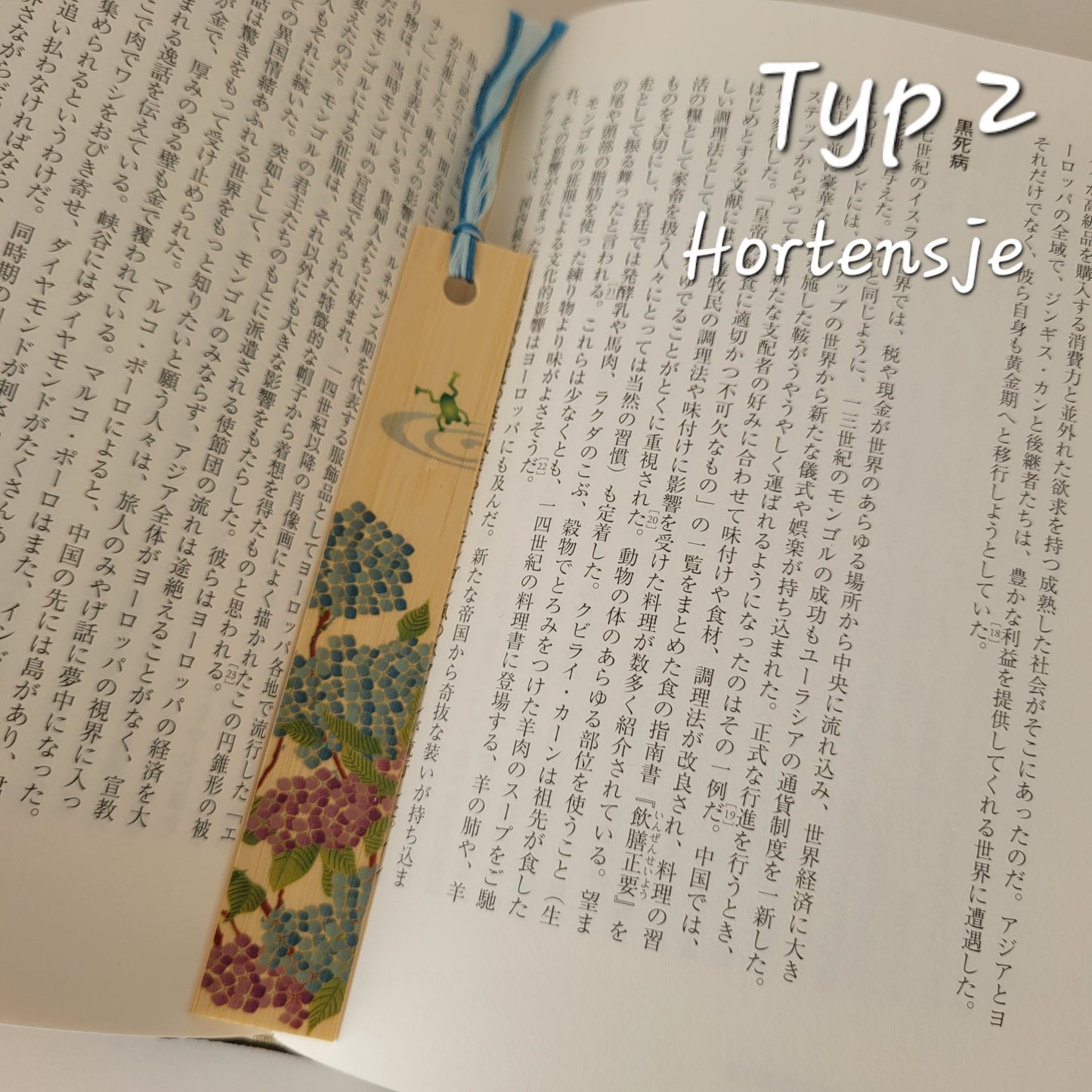 Bambusowe zakładki do książek z Japonii