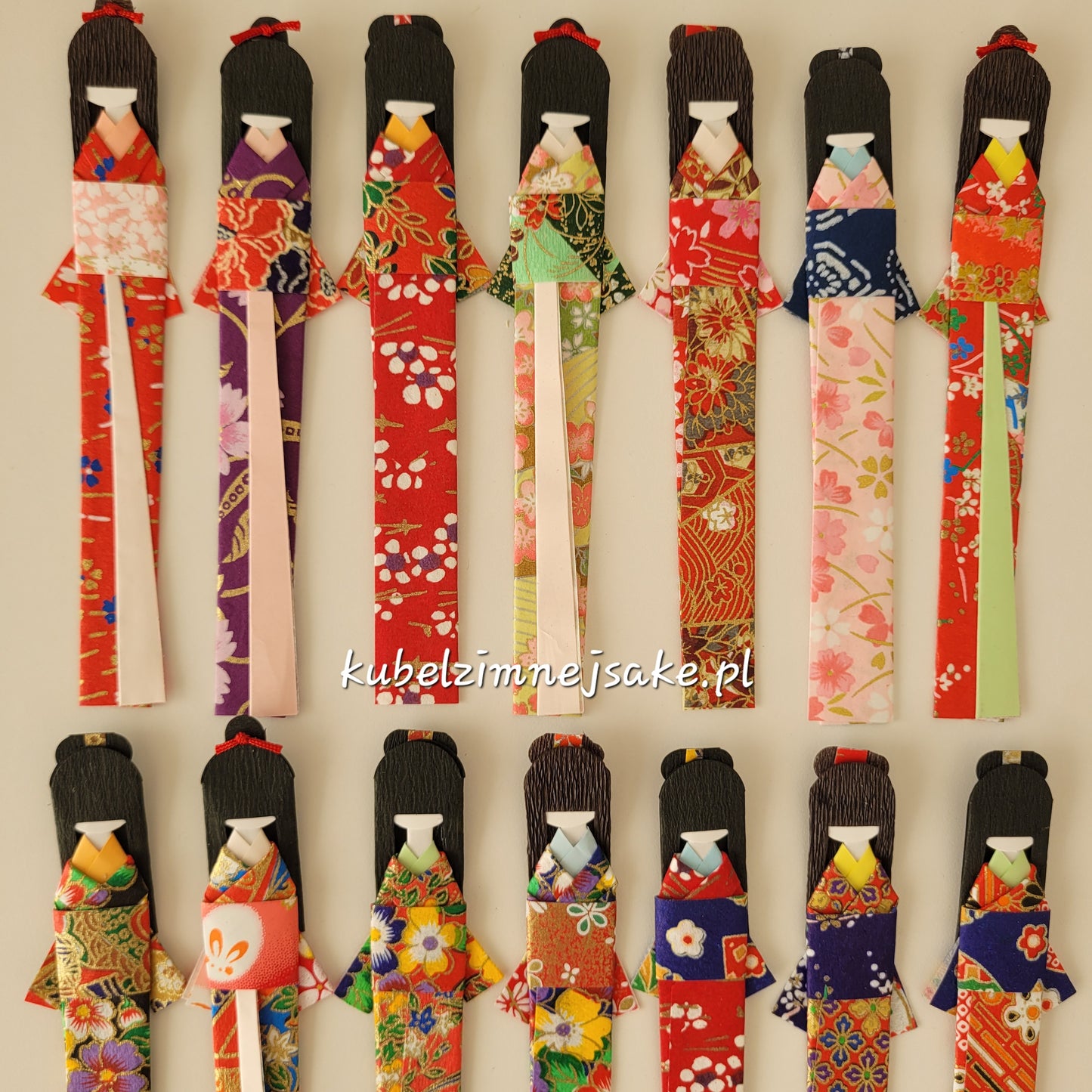 *Popularne* Zakładki do książek z Japonii- Origami