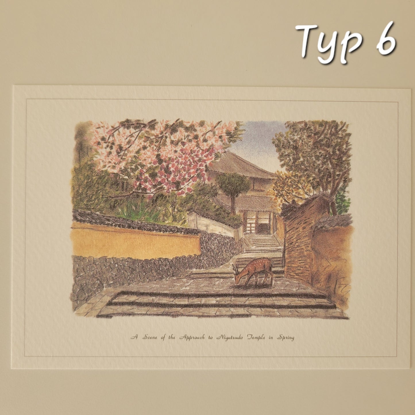 Nara - Pocztówka Kolekcja Romantyczna