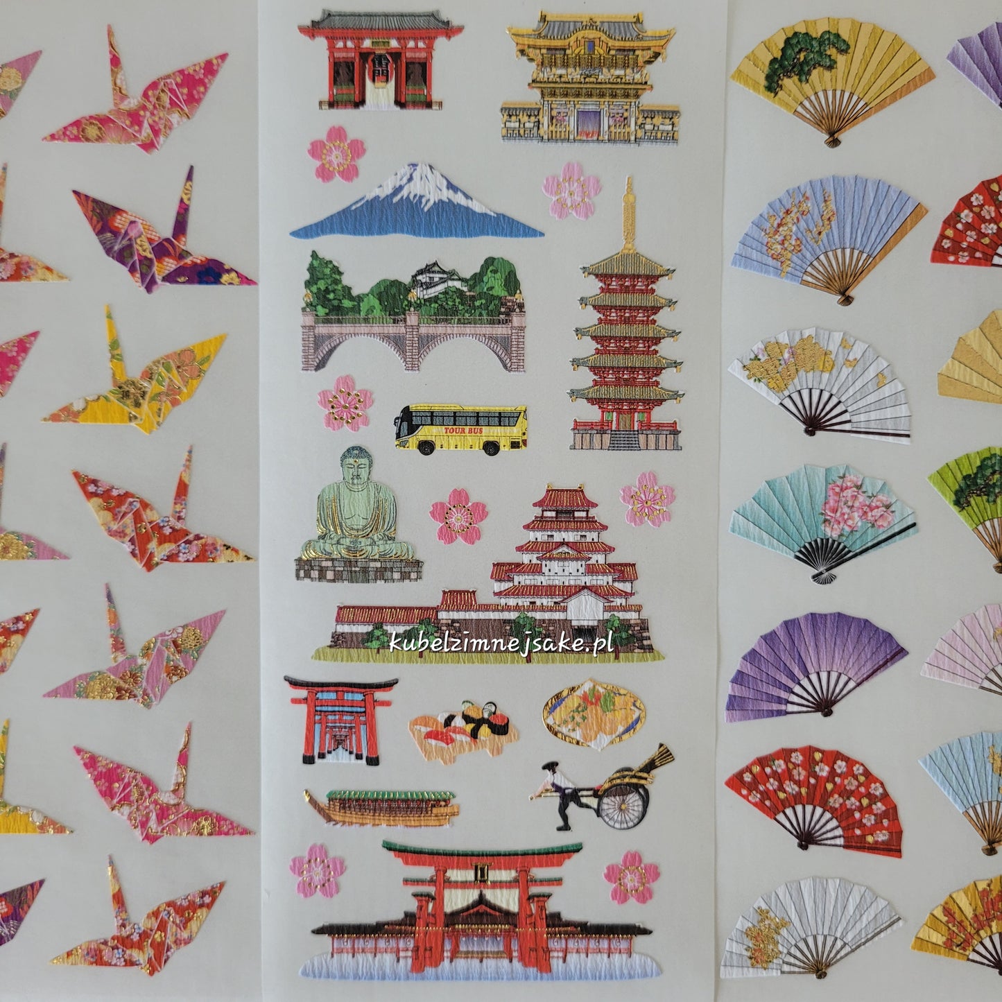 Ozdobne Naklejki z Japonii