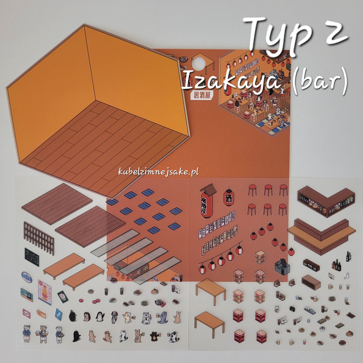 Miniaturki z Naklejek - Japonia na co dzień