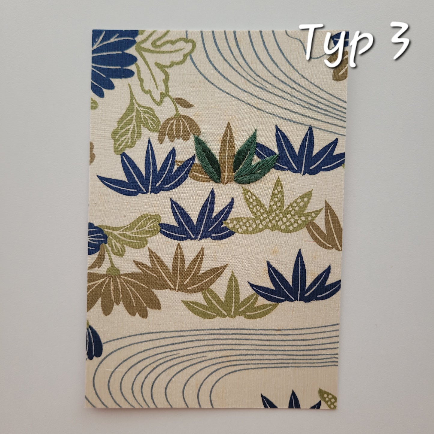 *Nowość* Pocztówki Tkaninowe z Kimona | Iwate