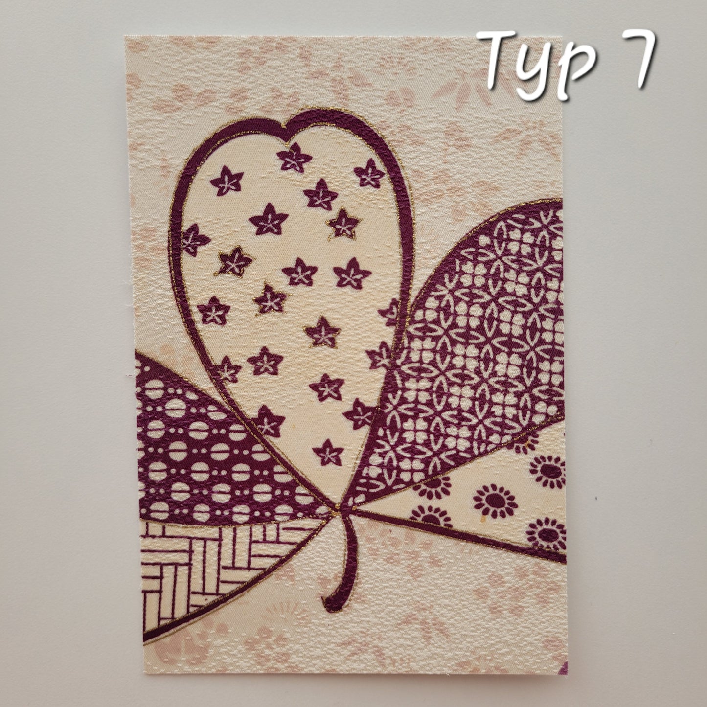 *Nowość* Pocztówki Tkaninowe z Kimona | Iwate