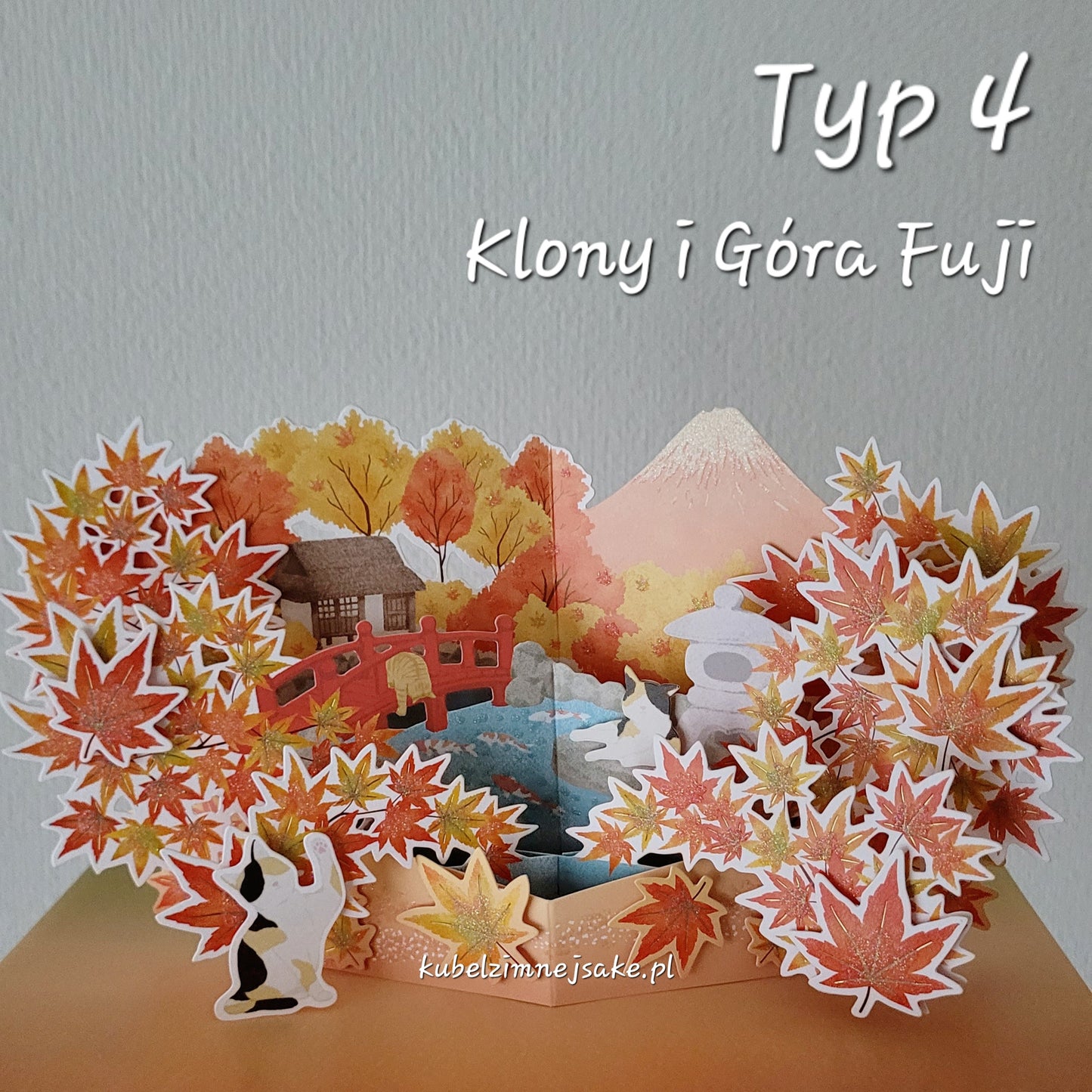 *Nowość* Jesienne Kartki Rozkładane z Japonii