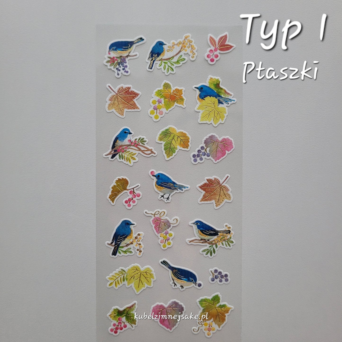 *Nowość* Jesienne Naklejki z Japonii
