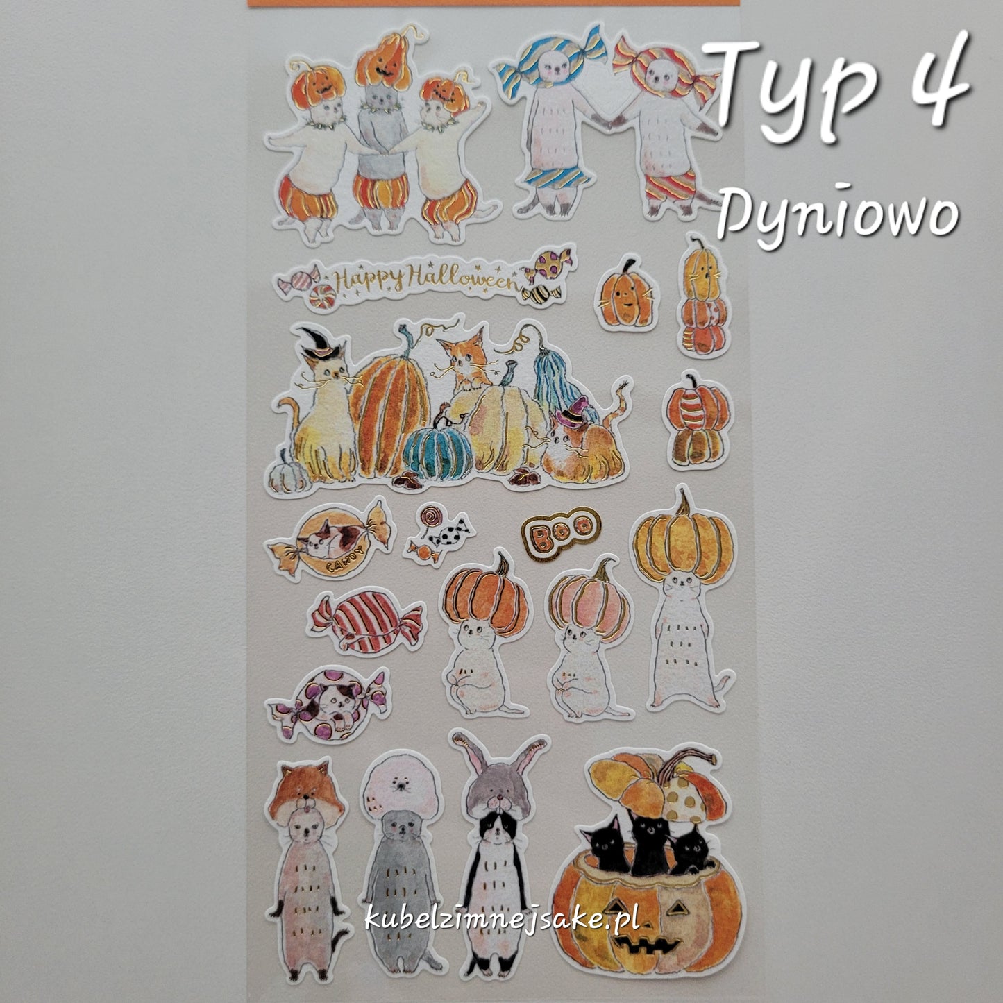 *Nowość* Jesienne Naklejki z Japonii