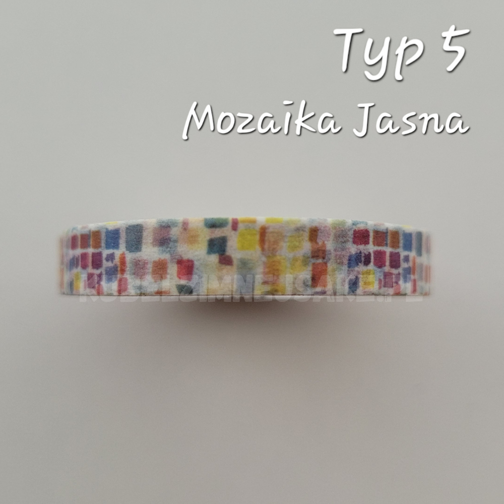 **Nowość* Ozdobna Taśma Washi Slim | Washi Tape z Japonii