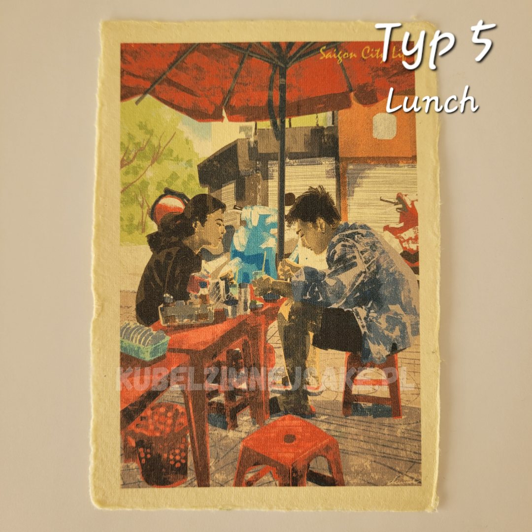 *Nowość* Pocztówki z Wietnamu | Vintage | Seria Limitowana