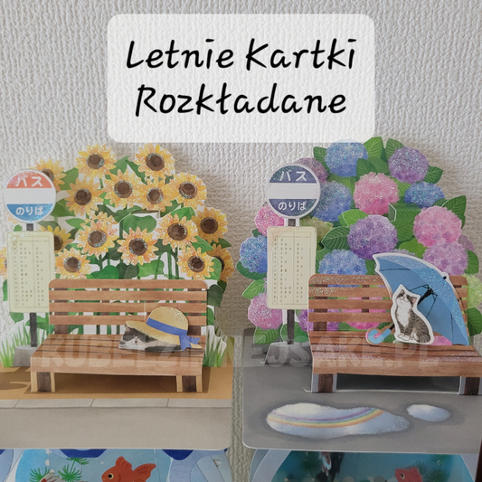*Lato- Ostatnia Sztuka* | Kartki Rozkładane z Japonii