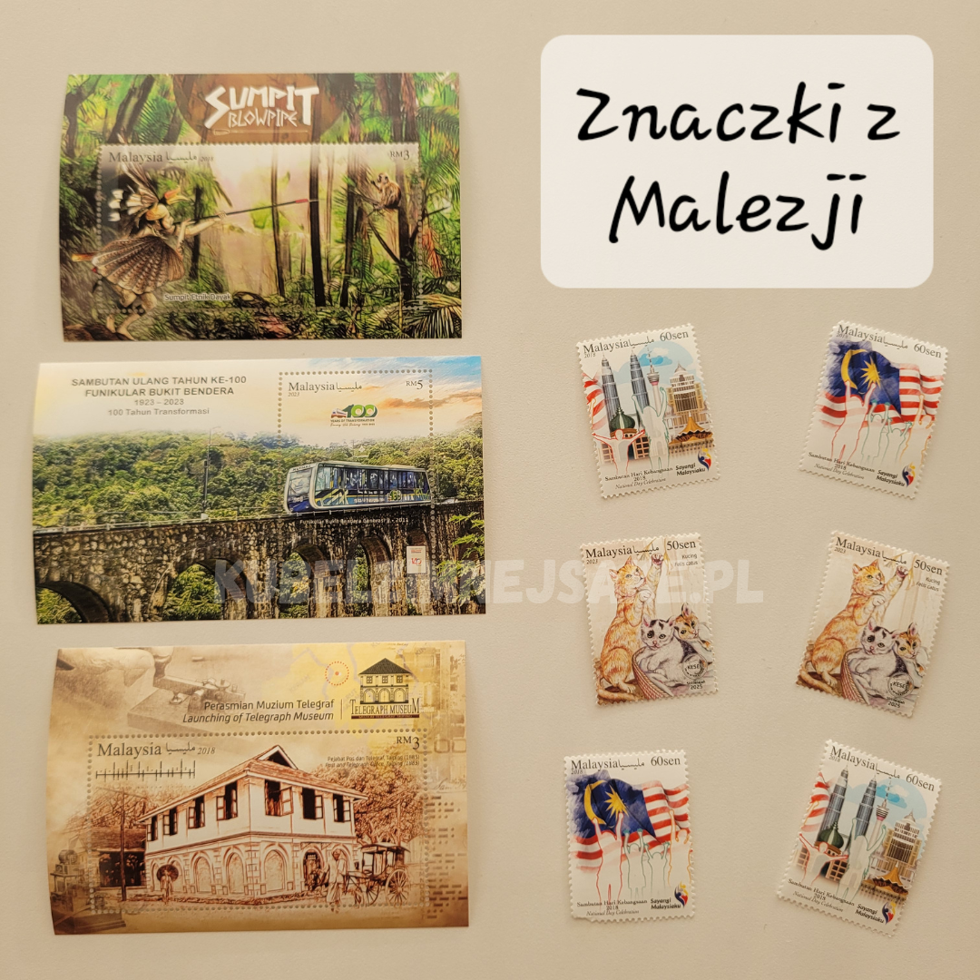 *Nowość* Znaczki Pocztowe z Malezji | Filatelistyka