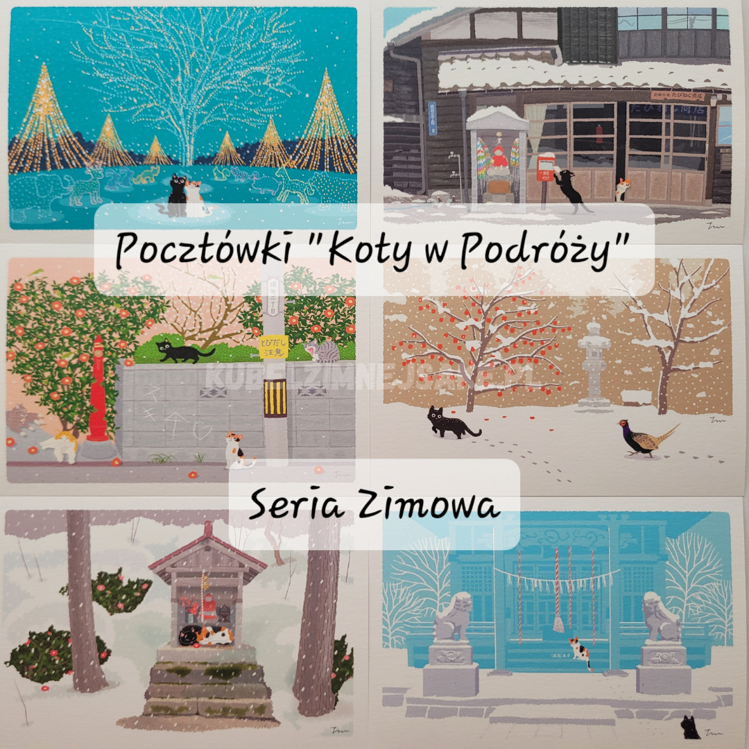 *Ferie* Zimowe Pocztówki Koty w Podróży