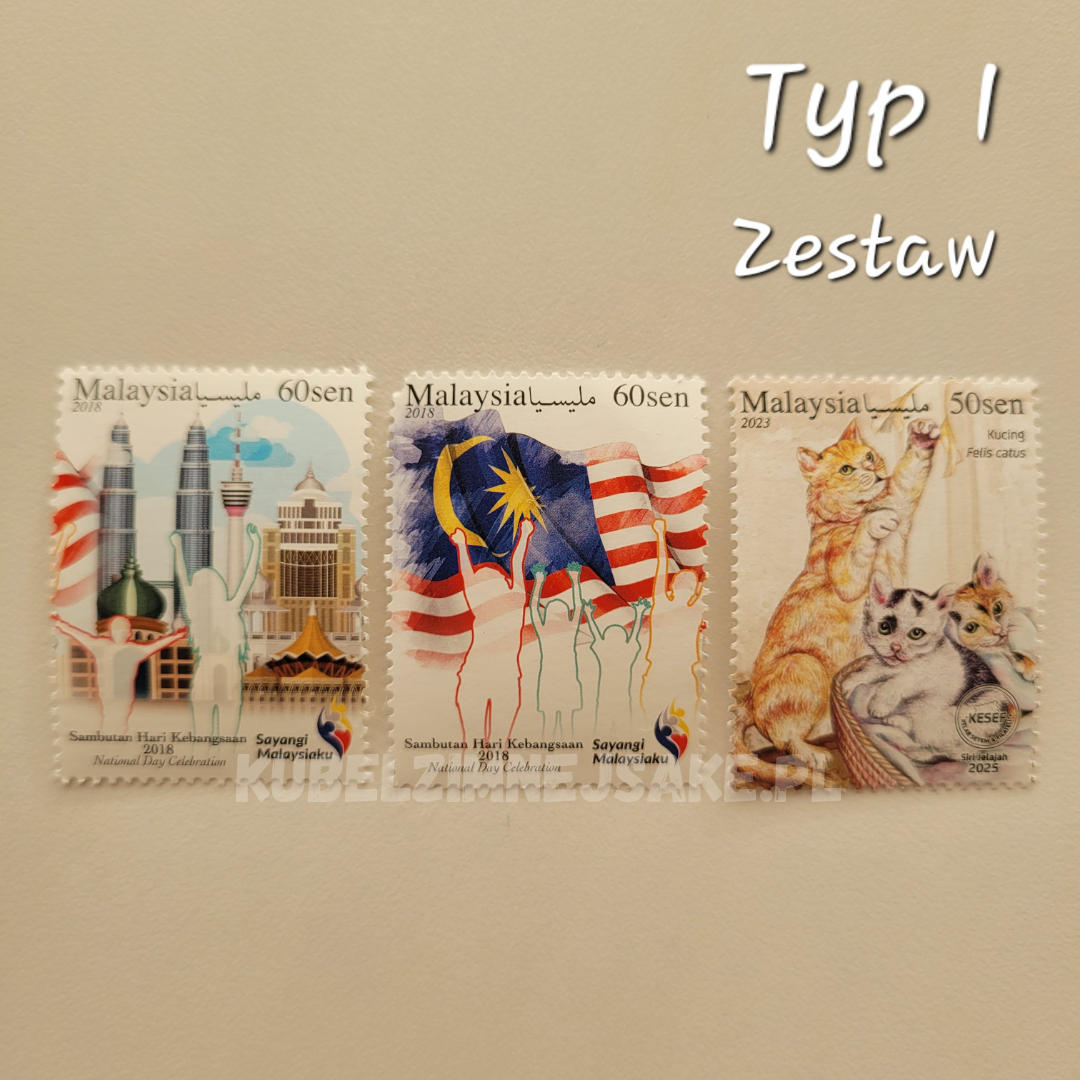 *Nowość* Znaczki Pocztowe z Malezji | Filatelistyka