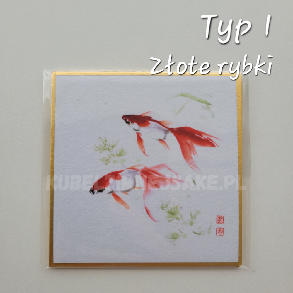 **Nowość* Obrazki z japońskimi motywami na tabliczkach shikishi